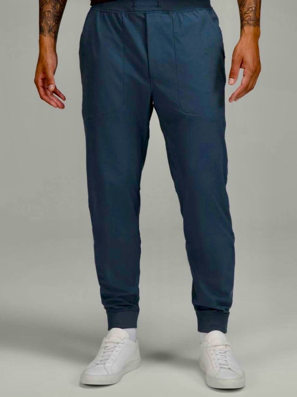 Lululemon ABC Jogger Tall Warpstreme Men’s M Navy Blue Pants*R12